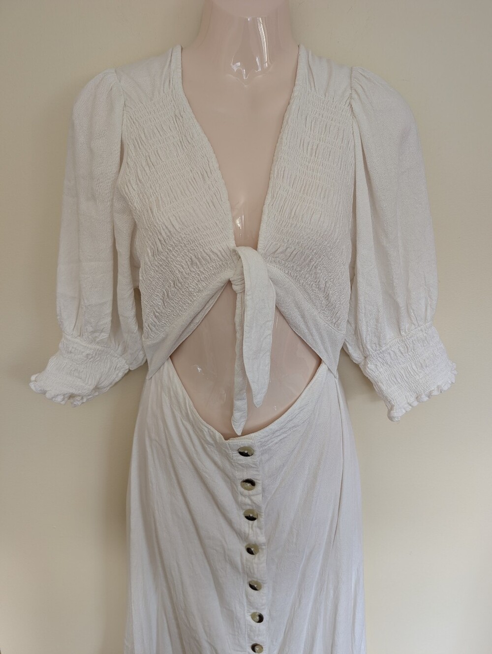 Free People String Of Hearts Maxi Dress White - Picture 9 of 15